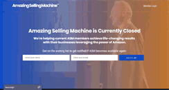 Desktop Screenshot of amazingsellingmachine.com